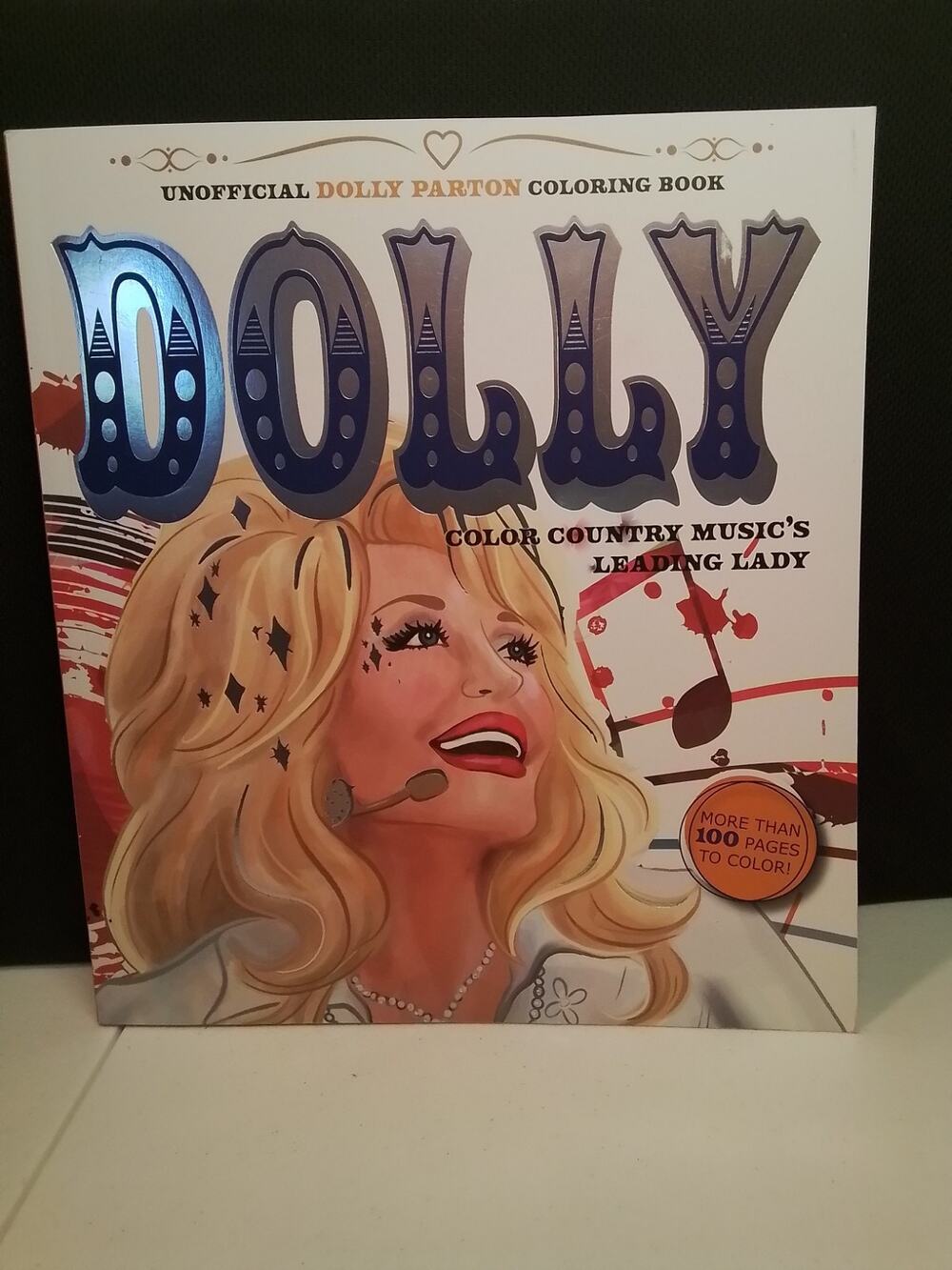 Dolly The Unofficial Dolly Parton Coloring Book (100+ Page/Paperback) Chartwell